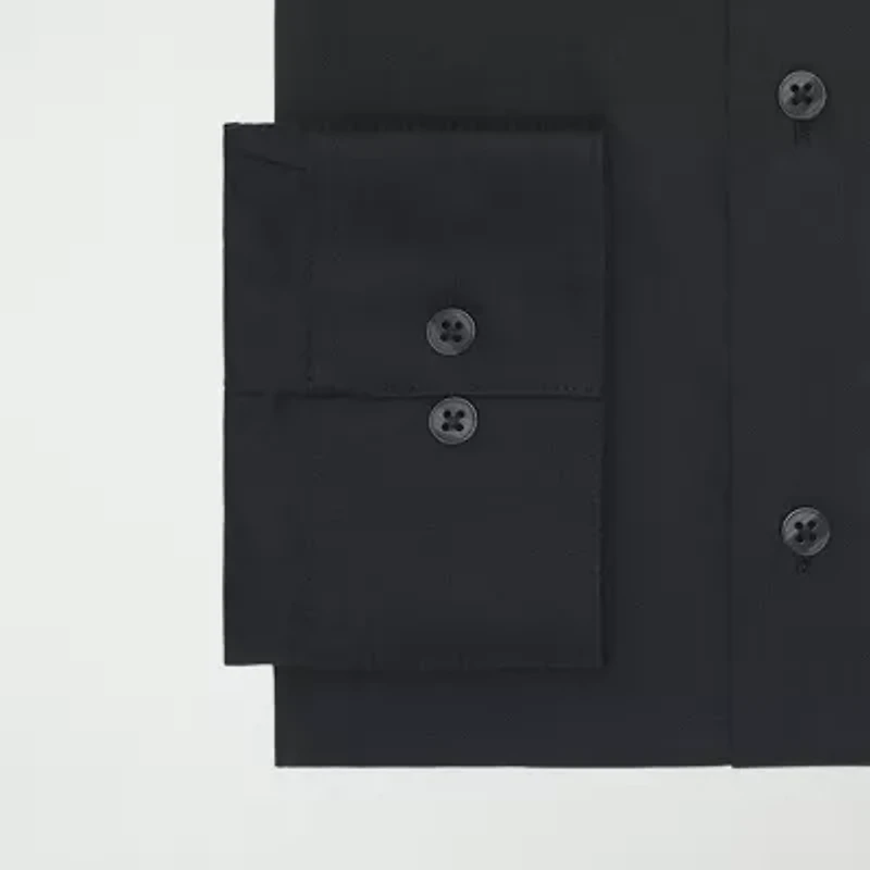 Van Heusen Everyday Defense Mens Big & Tall Classic Fit Stretch Fabric Wrinkle Free Long Sleeve Dress Shirt