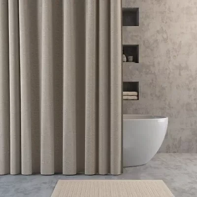 Indigo Road by Egypt Sherrod Sola Tweed Beige Shower Curtain