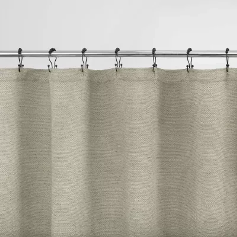 Indigo Road by Egypt Sherrod Sola Tweed Beige Shower Curtain