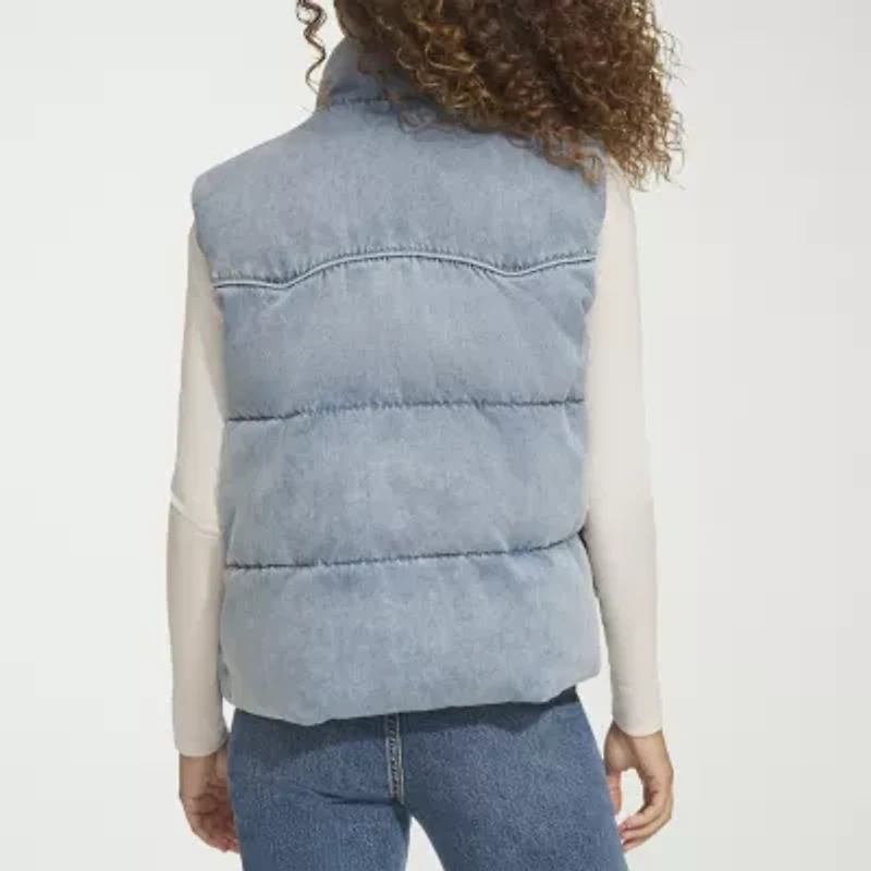 Levi's® Womens Denim Midweight Vest Jacket
