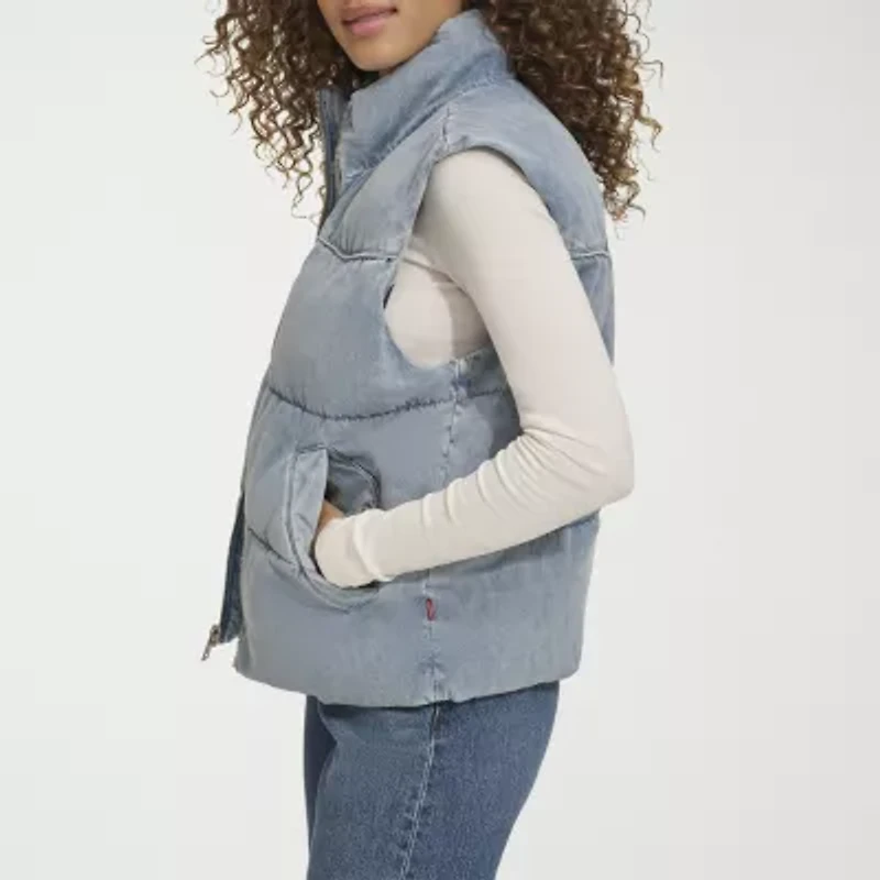 Levi's® Womens Denim Midweight Vest Jacket