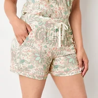 Liz Claiborne Womens Pajama Shorts