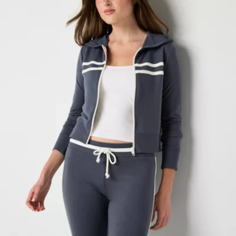 Arizona Womens Midweight Juniors Track Jacket