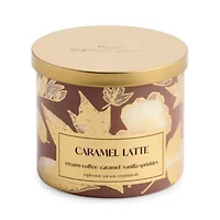 Distant Lands Caramel Latte 3-Wick Scented Jar Candle