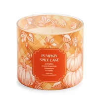 Distant Lands Pumpkin Spice Cake 3-Wick Scented Jar Candle