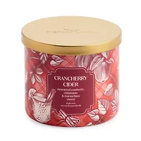 Distant Lands Crancherry Cider 3-Wick Scented Jar Candle