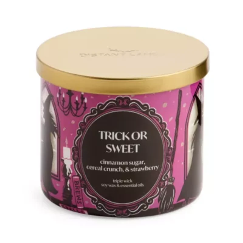 Distant Lands Trick Or Sweet 3-Wick Scented Jar Candle