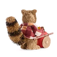 Linden Street Sisal Racoon Thanksgiving Tabletop Decor