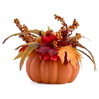 Linden Street Pumpkin Centerpiece Floral Arrangement