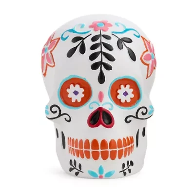Layerings Day Of The Dead Skull Halloween Tabletop Decor