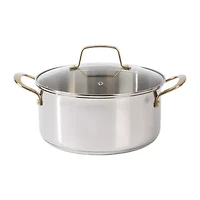 Martha Stewart Castelle Stainless Steel 10-pc. Cookware Set