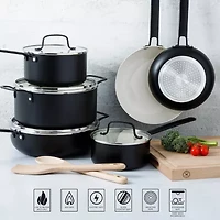 Martha Stewart Emmeline 12-pc. Cookware Set