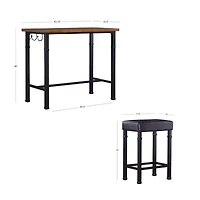 Attwood 3-pc. Pub Set