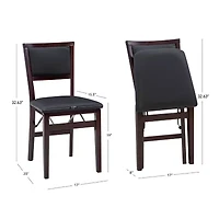 Kiera Folding Chair - Set of 2