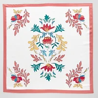 Hope & Wonder Floral Square Scarf