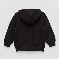 Okie Dokie Fleece Toddler & Little Boys Long Sleeve Zipper Hoodie