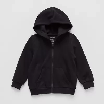 Okie Dokie Fleece Toddler & Little Boys Long Sleeve Zipper Hoodie