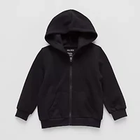 Okie Dokie Fleece Toddler & Little Boys Long Sleeve Zipper Hoodie