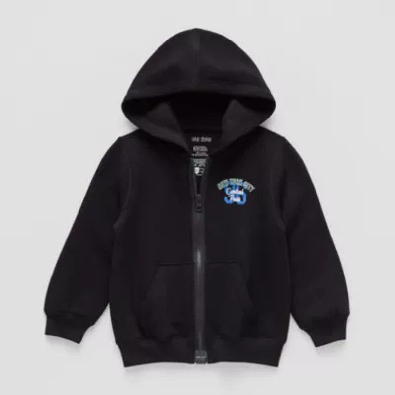 Okie Dokie Toddler Boys Fleece Adaptive Lightweight Jacket