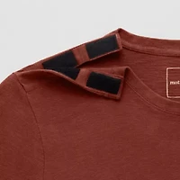 mutual weave Mens Easy-on + Easy-off Crew Neck Short Sleeve Big and Tall T-Shirt