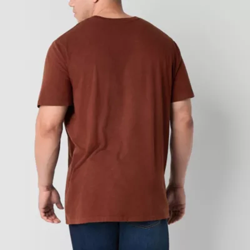 mutual weave Mens Crew Neck Short Sleeve Big and Tall T-Shirt