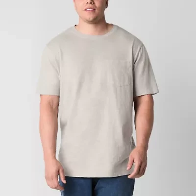 mutual weave Mens Crew Neck Short Sleeve Big and Tall T-Shirt