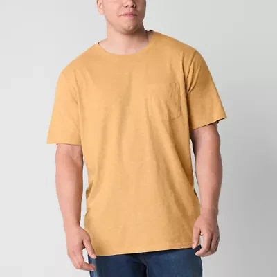 mutual weave Mens Crew Neck Short Sleeve Big and Tall T-Shirt