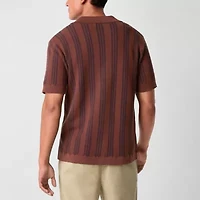 Arizona Mens Short Sleeve Sweater