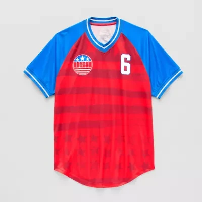 Mens Short Sleeve USA Jersey