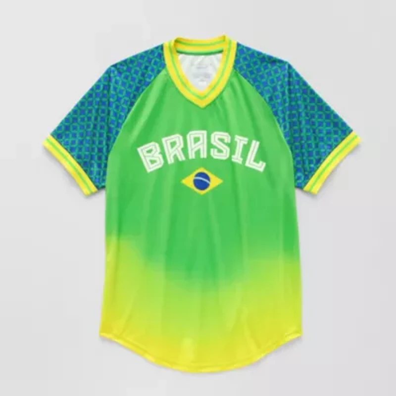 Mens Short Sleeve Brasil Jersey