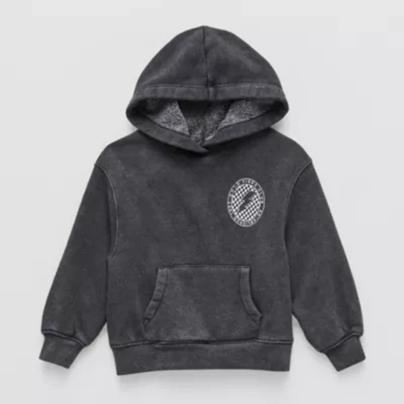 Grayson Little Toddler Boys Long Sleeve Fleece Hoodie