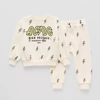 Grayson Little Toddler Boys 2-pc. AC/DC Pant Set