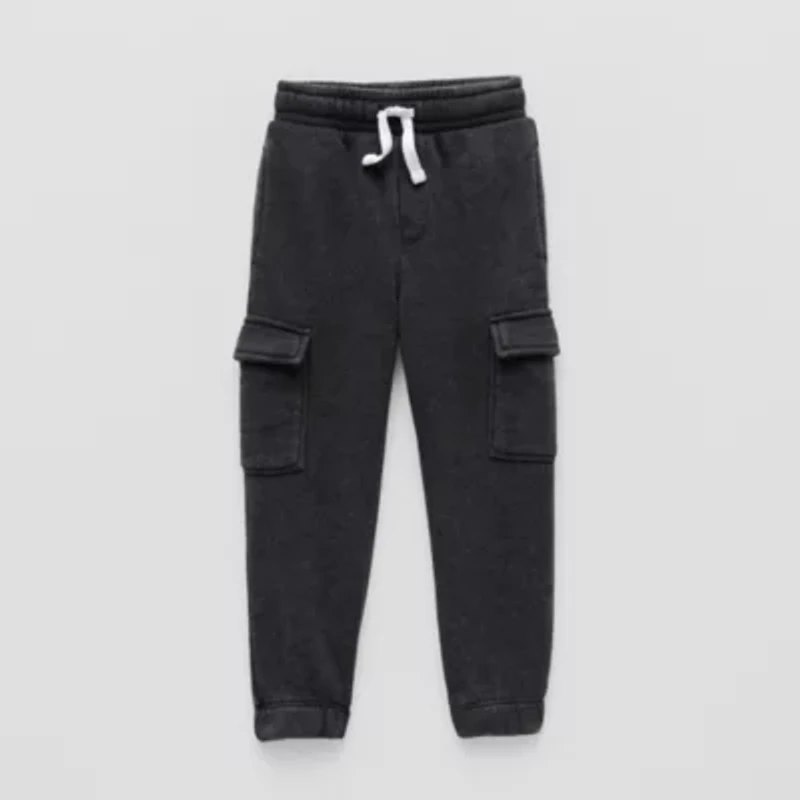Grayson Little Toddler Boys Drawstring Waist Slim Relaxed Fit Fleece Jogger Pant