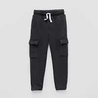 Grayson Little Toddler Boys Drawstring Waist Slim Relaxed Fit Fleece Jogger Pant