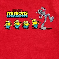Robot Little & Big Kid Boys Crew Neck Short Sleeve Regular Fit Minions Graphic T-Shirt
