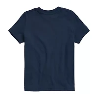 Usa Soccer Little & Big Kid Boys Crew Neck Short Sleeve Regular Fit Graphic T-Shirt