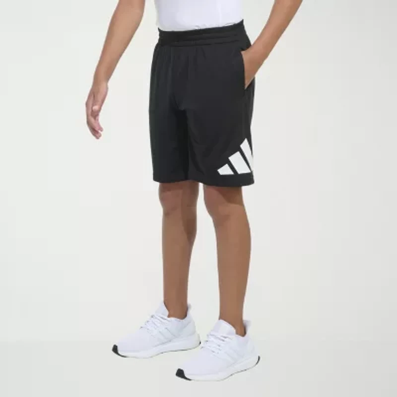 adidas Big Kid Boys Mid Rise Pull-On Short