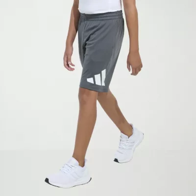 adidas Big Kid Boys Mid Rise Pull-On Short