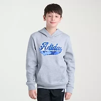 adidas Big Kid Boys Long Sleeve Active Hoodie