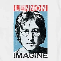 Novelty Mens Crew Neck Short Sleeve Regular Fit The Beatles Graphic T-Shirt