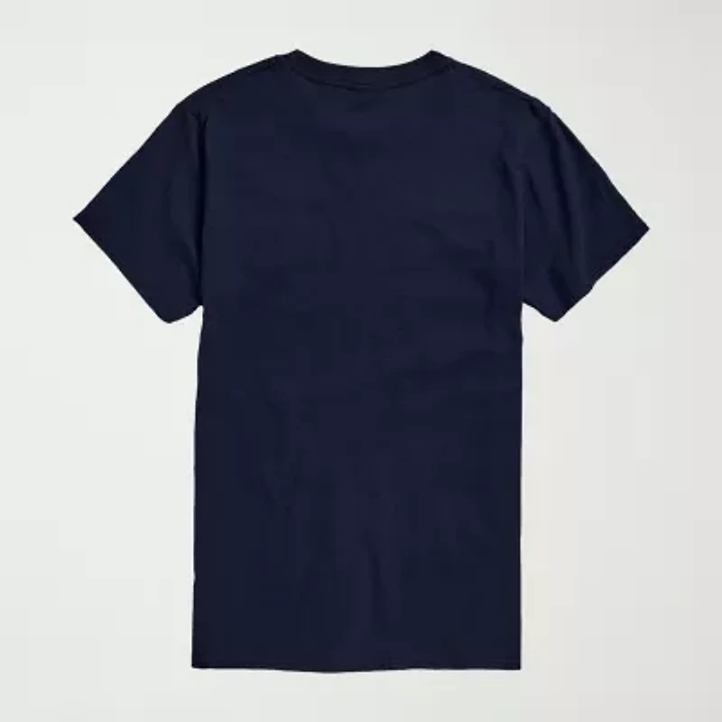 Novelty Mens Crew Neck Short Sleeve Regular Fit Spiderman Graphic T-Shirt