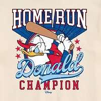 Novelty Mens Crew Neck Short Sleeve Regular Fit Donald Duck Graphic T-Shirt