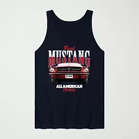 Novelty Mens Crew Neck Sleeveless Tank Top