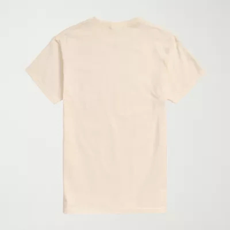 Novelty Mens Crew Neck Short Sleeve Regular Fit Graphic T-Shirt