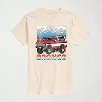 Novelty Mens Crew Neck Short Sleeve Regular Fit Graphic T-Shirt