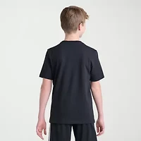 adidas Big Kid Boys Crew Neck Short Sleeve Regular Fit Graphic T-Shirt
