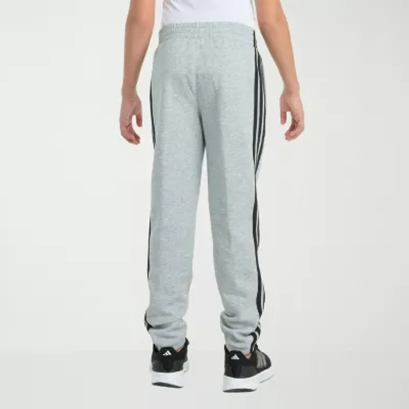 adidas Big Kid Boys Drawstring Waist Tapered Regular Fit Jogger Pant