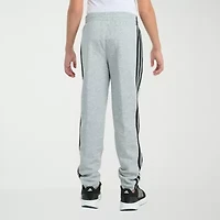 adidas Big Kid Boys Drawstring Waist Tapered Regular Fit Jogger Pant