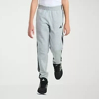 adidas Big Kid Boys Drawstring Waist Tapered Regular Fit Jogger Pant