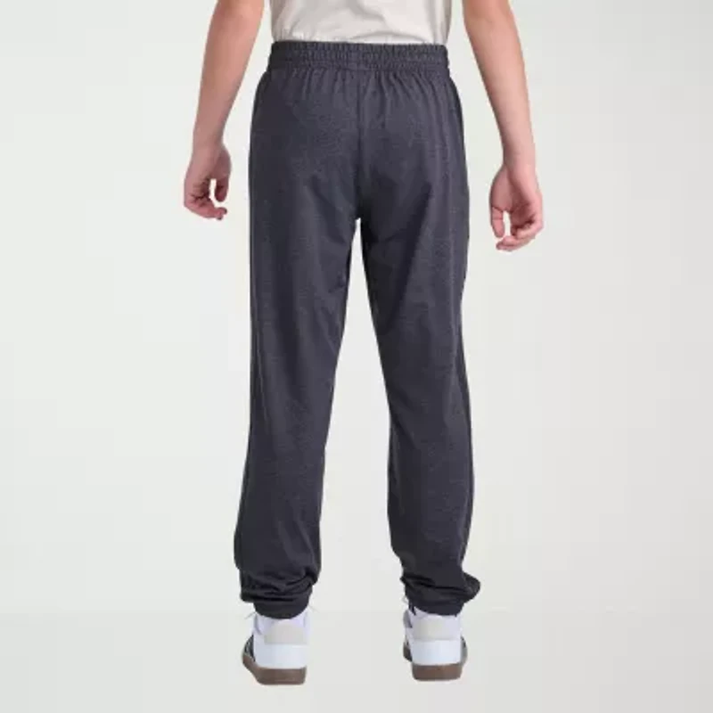 adidas Big Kid Boys Drawstring Waist Cuffed Mid Rise Regular Fit Jogger Pant